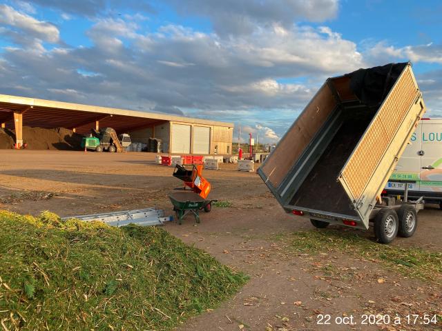 Enlèvement des déchets verts